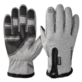 冬季手套生产厂家-热销防水防滑触屏冬季保暖自行车暖手