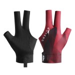 Professional Billiards Gloves Manufacturer - Custom Tournament 3 Finger High Elastic Breathable Cue Gloves