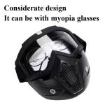Motorcycle Mask Factory - Manufacturer Extreme Bike Racing Full Face Protective Eye Mask Windproof