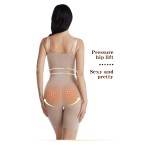 Shapewear Factory - Wholesale Women Tummy Control Soft Elasticity Seamless Bodyshaper Bodysuit