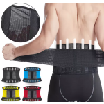 Back Support Belt Factory - Hot Sale Lumbar Support Elastic Breathable Spandex Back Support Belt