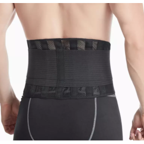 Back Support Belt Factory - Hot Sale Lumbar Support Elastic Breathable Spandex Back Support Belt