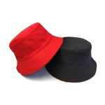 Bucket Hat Manufacturer - Hot Sell Reversible Double Sided Unisex Black Fashion Cap