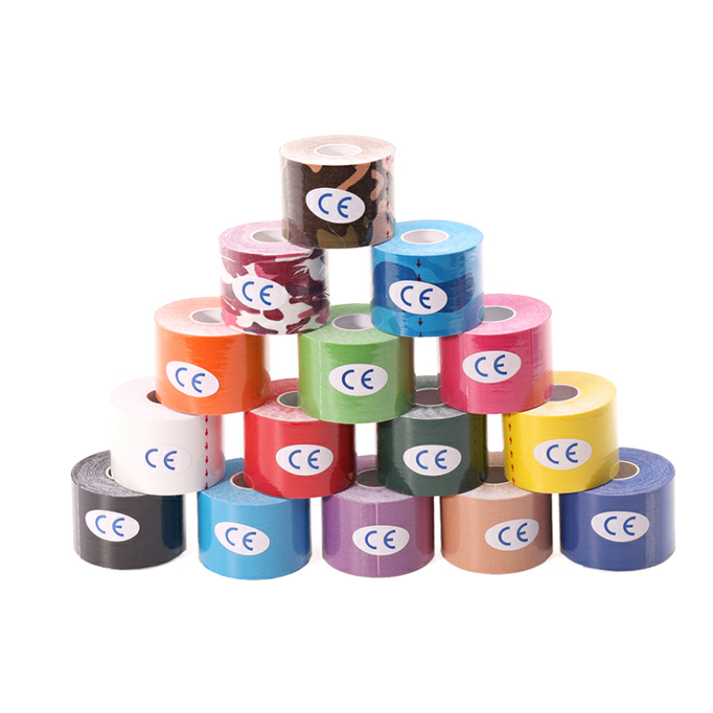 Therapy Tape Factory - New Waterproof Multicolor Cotton Safety Therapy KT Athletic Rayon Sport Tape