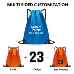 Drawstring Bag Factory - Custom Men Women Honeycomb Texture Lightweight Durable Sports Gym Sack