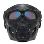 Motorcycle Helmet Mask Manufacturer - Hot Sale Open Face Anti-UV Dustproof Goggles Vintage Face Shield