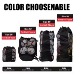 Football Equipment Bag Manufacturer - Large Capacity Soccer Ball Storage Durable Training Session Organizer