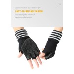 Weightlifting Gloves Supplier - Fitness Women Cycling Half Finger Weight Lifting Training Workout Gloves