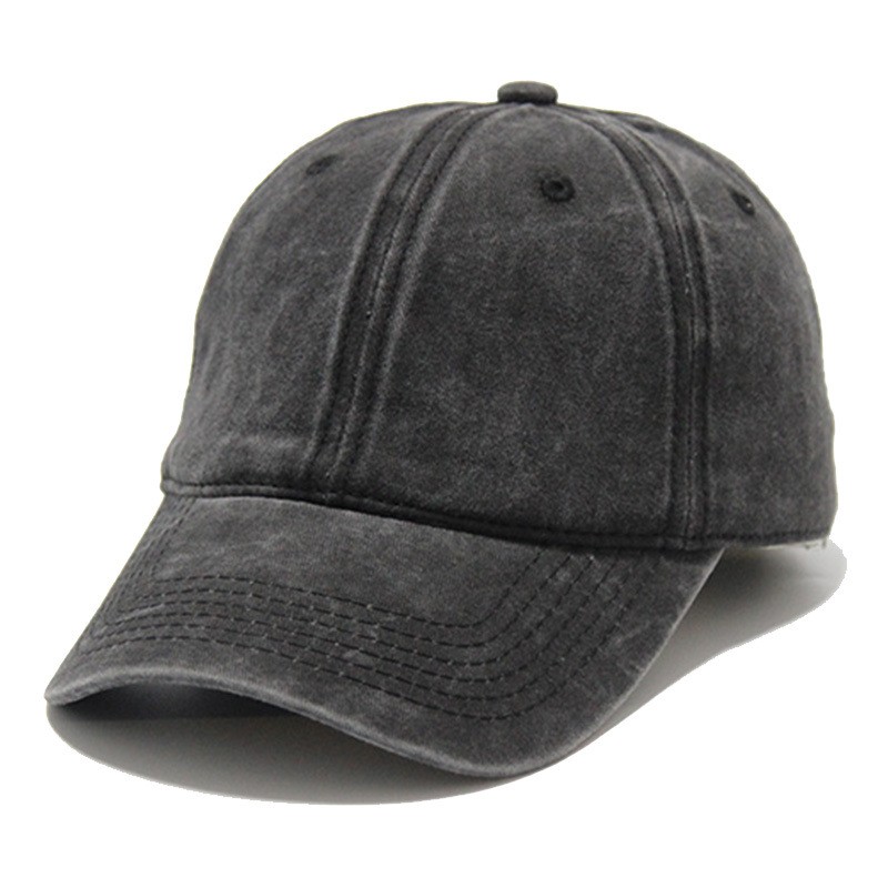 Baseball Cap Supplier - Hot Sell Men's Outdoor Sports Washed Adjustable Baseball Hat
