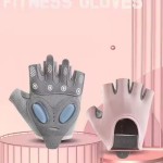 Gym Gloves Manufacturer - Custom Women Men Half Finger Liquid Silicone Shockproof Anti Slip Workout
