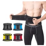 Back Support Belt Factory - Hot Sale Lumbar Support Elastic Breathable Spandex Back Support Belt