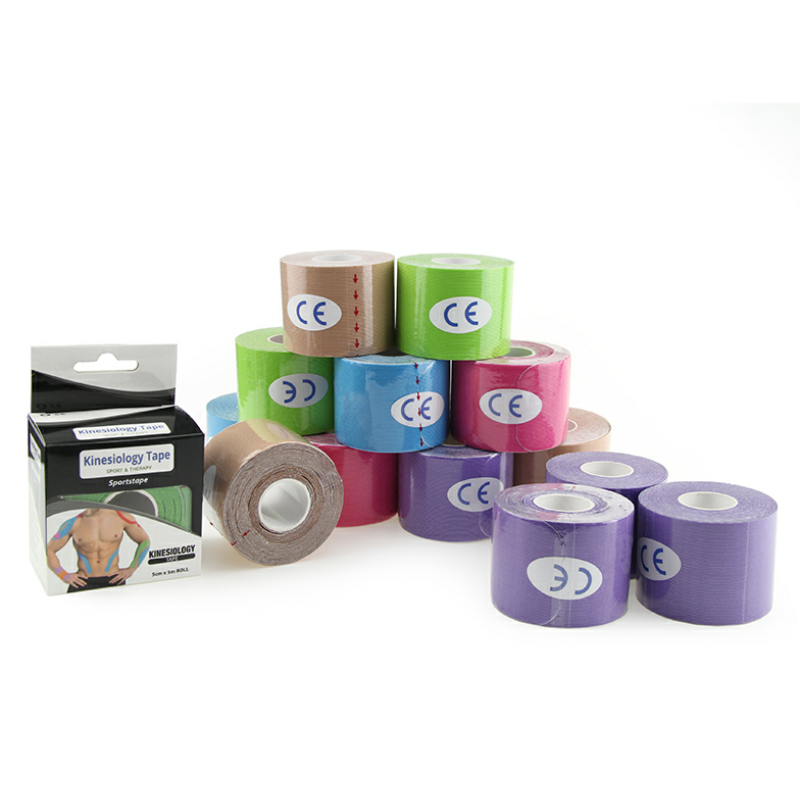 Kinesiology Tape Manufacturer - Hot Sale OEM Accepted Waterproof Cotton Elastic Sports Muscle Tape