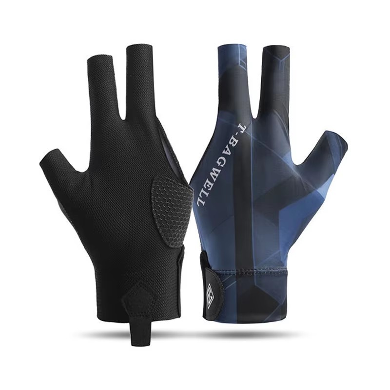 Professional Billiards Gloves Manufacturer - Custom Tournament 3 Finger High Elastic Breathable Cue Gloves