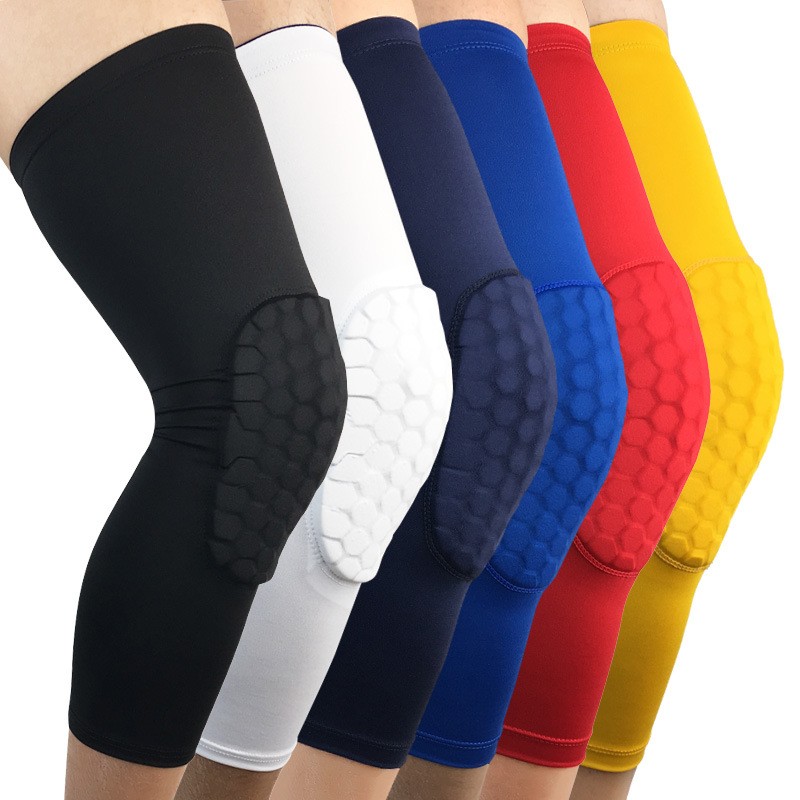 Knee Guard Manufacturer - Custom Football Volleyball Sports Protector Compression Leg Sleeve Brace