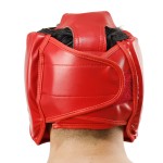 Boxing Helmet Manufacturer - Customized Logo Adjustable Adult Children PU Boxing Safety Equipment Head Guard