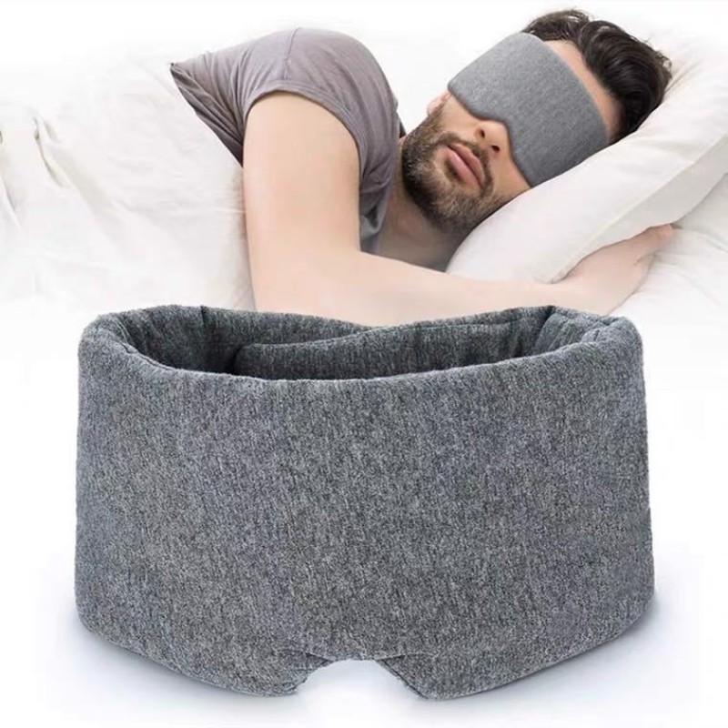 Blindfold Factory - Handmade Cotton Sleep Shade Cover Mask Blackout Adjustable Blind Travel