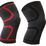 Knee Brace Factory - Custom Nylon Elastic Breathable Pain Relief Sport Knee Protector Sleeves Knit