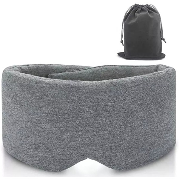 Sleep Eye Mask Supplier - Custom Hot Sale Handmade Cotton Soft Eye Cover Blindfold Travel Sleep