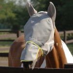Horse Face Cover Factory - Soft Stretchy Mesh Horse Face Cover Breathable Eye Protection Fly Masks