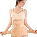 Postpartum Bodysuit Factory - Maternity Postpartum Belly Wrap Recovery Abdominal Waist Tummy 3 in 1
