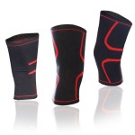 Knee Brace Factory - Custom Nylon Elastic Breathable Pain Relief Sport Knee Protector Sleeves Knit
