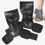 Hand Grip Manufacturer - Pull up Weight Lifting Hand Palm Straps With Wrist Wraps Genuine Leather