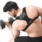 Back Brace Supplier - Adjustable Straight Sitting Shoulder Upper Back Brace Posture Corrector Belt