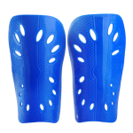 Shin Pad Supplier - Perforated Straps Leg Guards Children Adults Shockproof Breathable Soccer Football