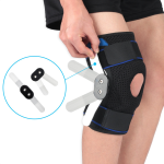 Knee Support Supplier - Adjustable NonSlip Meniscus Tear Support Brace with Side Stabilizers Gel