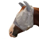 Horse Face Cover Factory - Soft Stretchy Mesh Horse Face Cover Breathable Eye Protection Fly Masks