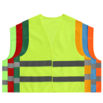 Safety Vest Supplier - High Visibility Breathable Outdoor Working Reflective Tapes Safety Coat Night Vest