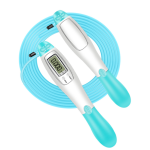 Jump Rope Factory - LED Digital Display Calorie Exercise Record Antiskid Adjustable Cordless Jump Rope