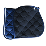 Saddle Pad Supplier - Back Protection Double Piping Rope Cotton Durable Horse Riding Jumping Saddle Pad