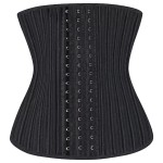 Shapewear Factory - Plus Size Adjustable Slim Body Shaper Faja Tummy Belt Steel Bones Corset