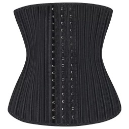 Shapewear Factory - Plus Size Adjustable Slim Body Shaper Faja Tummy Belt Steel Bones Corset