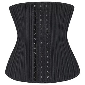 Shapewear Factory - Plus Size Adjustable Slim Body Shaper Faja Tummy Belt Steel Bones Corset