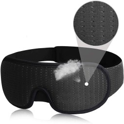 Relaxation Mask Manufacturer - Portable Breathable Relaxation 3D Sleeping Eye Mask As Gifts