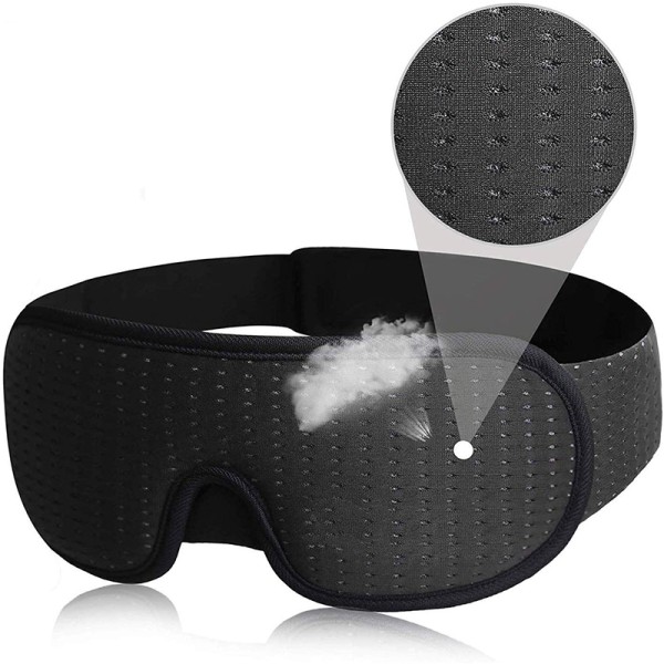 Eye Mask Supplier - Portable Breathable Relaxation 3D Sleeping Eye Mask As Gifts