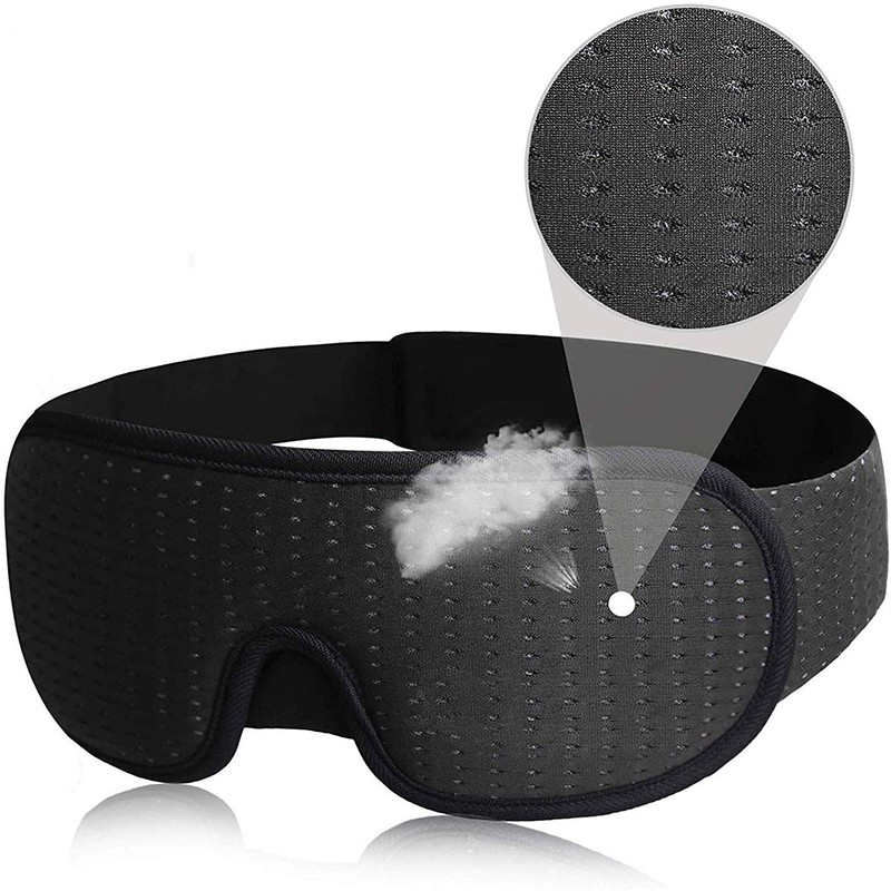 Eye Mask Supplier - Portable Breathable Relaxation 3D Sleeping Eye Mask As Gifts