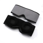 Travel Eye Mask Factory - Hot Sale Customized 3D Contoured Travel Airplane Sleeping Adjustable
