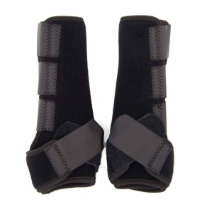 Tendon Boots Manufacturer - Cross Strap Design Custom logo Neoprene Front and Hind Leg Horse Tendon Riding Boots
