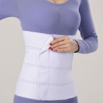 Postpartum Binder Manufacturer - Hot Sale Breathable Support Belly 4 Panel Post Surgery Compression Waist Wrap