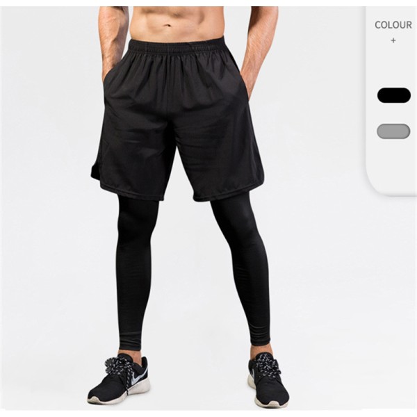 Gym Shorts Factory - Men New Style Quick-drying Gym Wear Clothes Sports Running Training Breathable Pocket