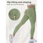 Yoga Leggings Supplier - Plus Size Seamless Womens Fat Butt Running Sportswear Workout Gym High Waist