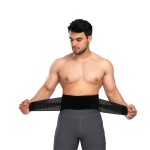 Waist Trimmer Supplier - Custom Hot Selling Adjustable Breathable Body Slimming Neoprene Lumbar Belt