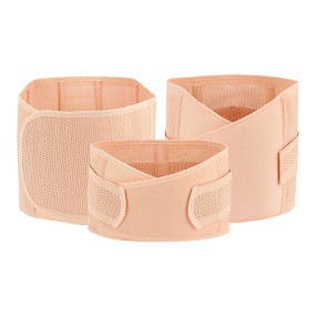 Abdominal Belt Factory - Factory Direct Sale 3 in 1 Nude Color Abdominal Slimming Belt After Birth