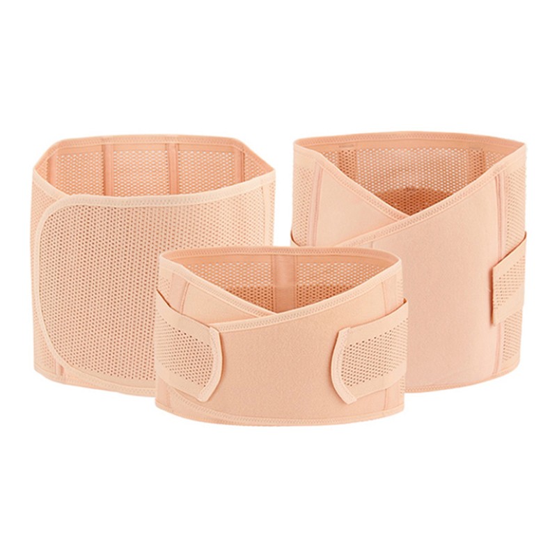 Abdominal Belt Factory - Factory Direct Sale 3 in 1 Nude Color Abdominal Slimming Belt After Birth