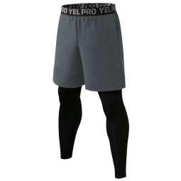 Compression Pants Factory - Factory Mens Fitness Compression Pants Set Wholesale Men Sports Running Leggings