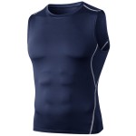 Compression Wear Manufacturer - New Collection Sleeveless Man Compression Wear Sport Top Mens Activewear Gym
