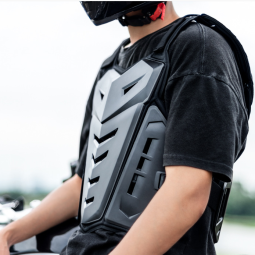 Chest Gear Supplier - High Quality PE Shell Breathable Safety Custom Chest Gear Motorbike Racing Suit Vest